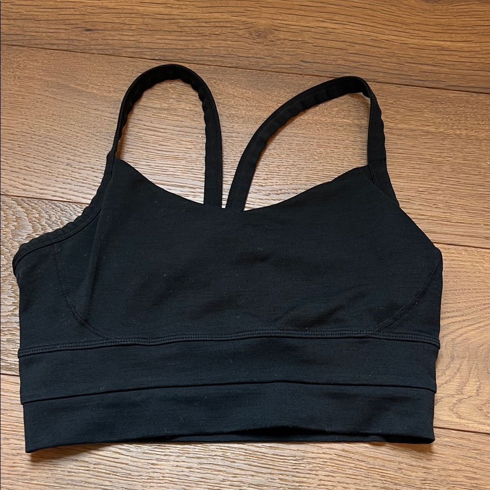 Manduka Midnight Black Sports Bra